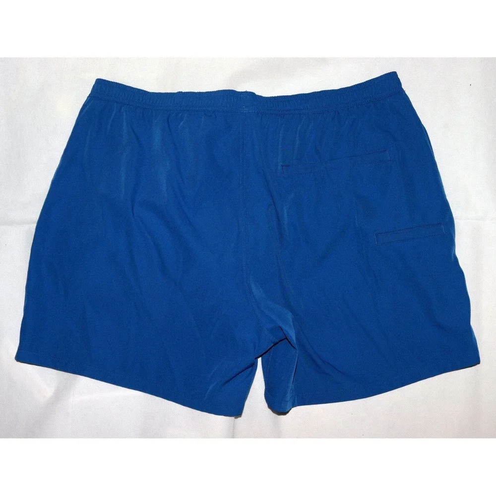 Huk Pursuit Volley Swim Men's Lined Outdoor Fishing Blue Shorts‎ Size 38